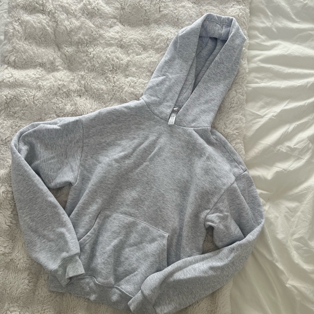 Light Heather Grey Skims Classic Hoodie